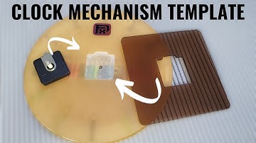 How to Make a Clock Mechanism Template Using the X-Tool P2 Laser | Step by Step