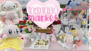 my first crochet market  how much did i make?