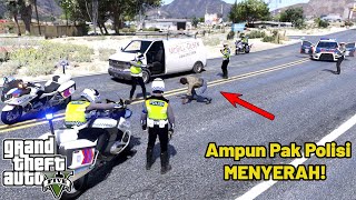 Patroli Motor Polisi Lalu Lintas Kejar Tabrak Lari || GTA 5 Mod Polisi Indonesia screenshot 5