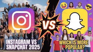 Instagram vs Snapchat 2025 | Which App is More Popular? || Gen Z’s Choice || Omni Gyan screenshot 2