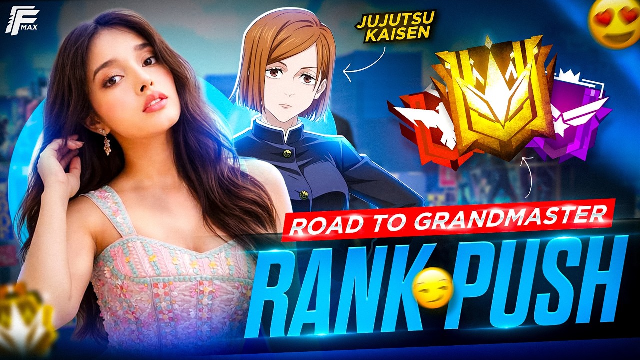 RANK PUSH ON STREAM || Road To 1M || #freefirelive #shortfeed #femalegamer #guildtest #chilllive