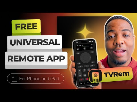 Try TVRem – The Free Universal Remote App for iPhone & iPad