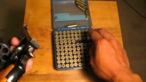 Bullseye Revolver Loading Technique (without speedloader)