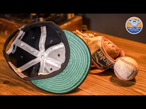 A vintage clothing lover makes a cap with all his heart