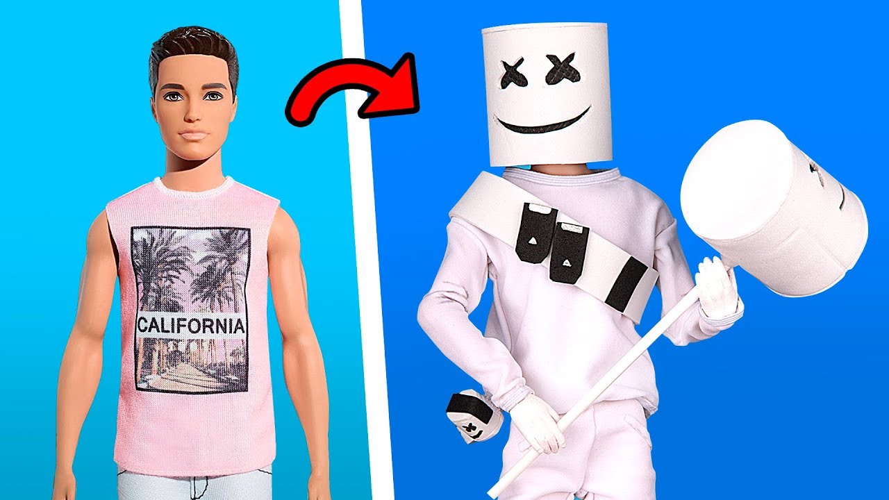 4 DIY DE PERSONAJES DE FORTNITE YouTube