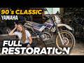 30-Year-Old Abandoned Classic Japanese Bike: Full Restoration