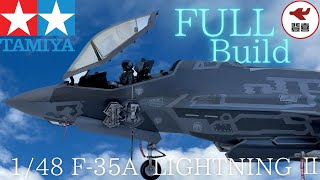 タミヤ 1/48 f35a lightning ii Full Build - BEAST MODE - Scale model aircraft