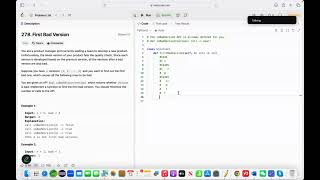 278. First Bad Version - Using Python