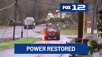 Power restored in West Linn after fallen tree leads to outages