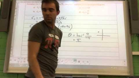 1.9) (Vectors) Geometric Representation and Arithmetic of Complex Numbers