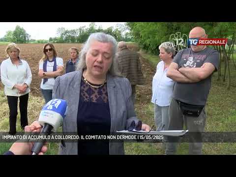 IMPIANTO DI ACCUMULO A COLLOREDO: IL COMITATO NON DERMODE | 15/05/2025