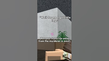 pov you are running away from the murderer with everyone else #roblox #funny #relatable #mm2 ✨️✨️✨️