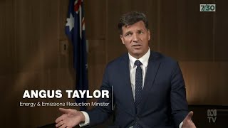 Climate Emergency: Australia's Position | Angus Taylor & Richie Merzian on ABC's 7.30