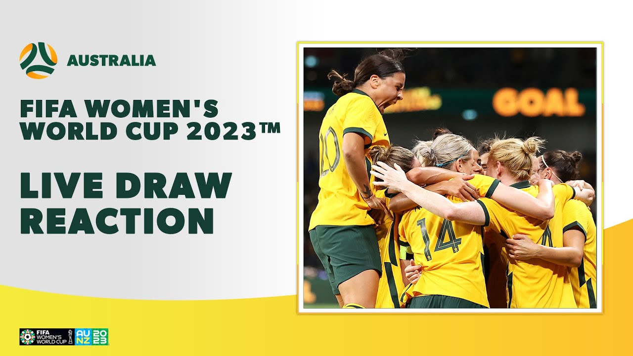 Live Draw Reaction FIFA Womens World Cup 2023™