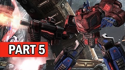 Transformers Rise of the Dark Spark Walkthrough Part 5 - Catch the Train (PS4 Gameplay Commentary)