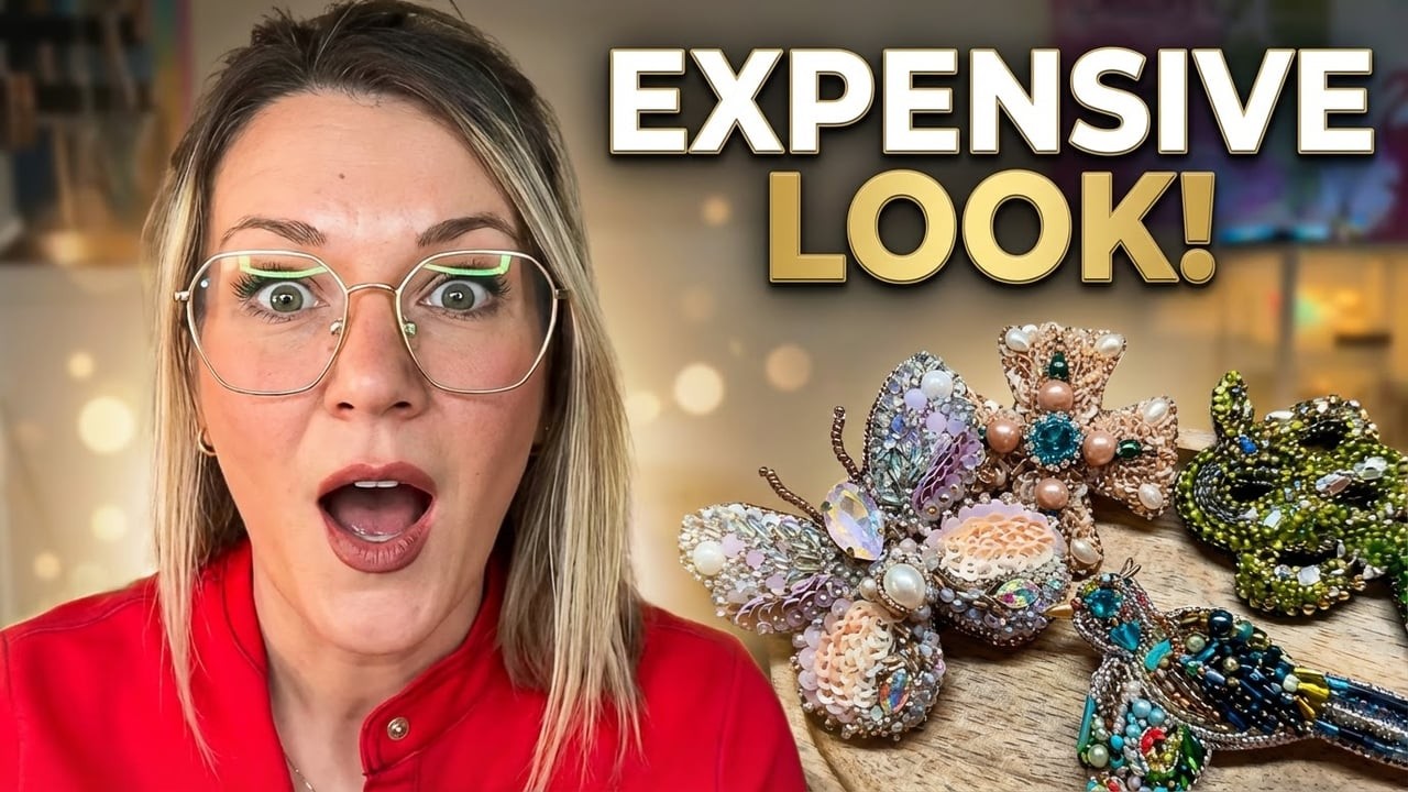 Придайте своим брошам из бисера дорогой вид с помощью этих профессиональных советов.