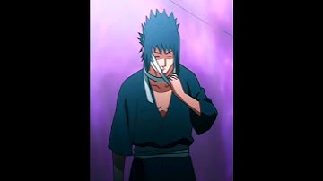 「 Sasuke Awakens Eternal Mangekyo Sharingan 😵‍💫✨ 」