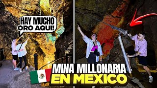 🇪🇸 VISITAMOS una MINA MILLONARIA en MÉXICO 🇲🇽 ¡ESTÁ LLENA DE ORO y PLATA! 😱 *no vi nada igual*
