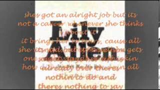 Lily Allen 22 + lyrics