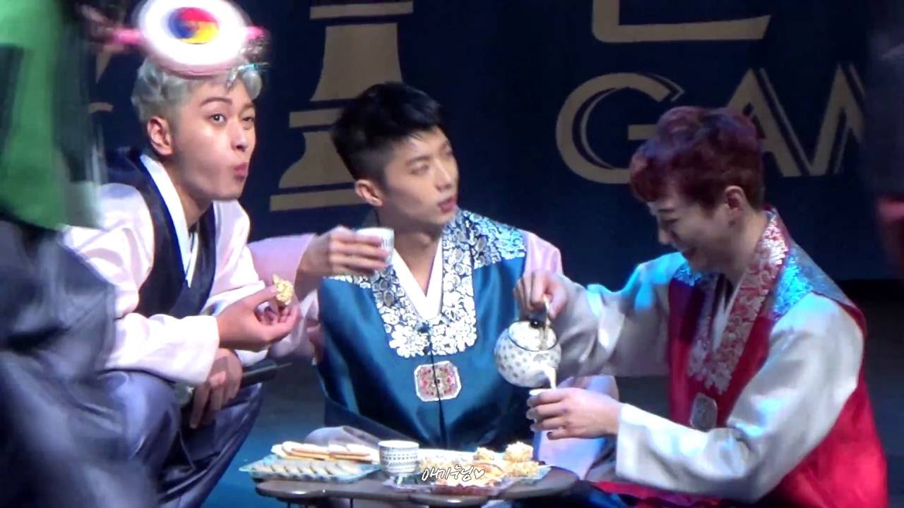 160918 2PM 양반의 놀이 줄다리기(YB ver.)