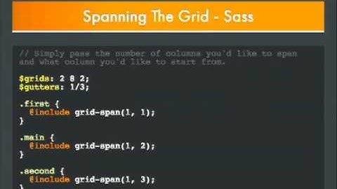 DrupalCon Portland 2013: MANAGING RESPONSIVE WEB DESIGN WITH SASS AND BREAKPOINT