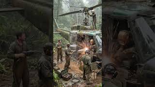 Abandoned Huey Helicopter FULL Restoration. This is 100% AI 😱 | AI Trend Zone