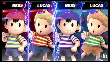 Super Smash Bros Ultimate Amiibo Fights – Request #16452 Ness & Lucas vs Ninten & Claus