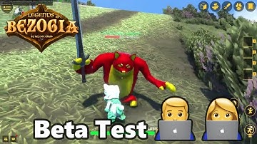 BETA Test - Fighting Mechanics Part 2 - LEGENDS OF BEZOGIA (Crypto NFT P2E Game) - Feb 2 2023