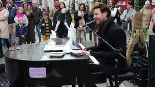 Magic Moment David Owens Covers A Rainy Night in Soho Song by The Pogues from Grafton Street Dublin