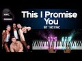 This I Promise You by *NSYNC piano cover + sheet music + lyrics