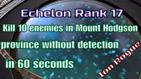 Ghost Recon Breakpoint Echelon Rank 17 Challenge 1