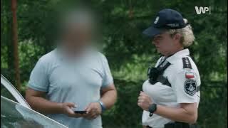 Policjanci musieli przerwać kontrolę z powodu, eskorty rodzącej kobiety - Policjanci z sąsiedztwa