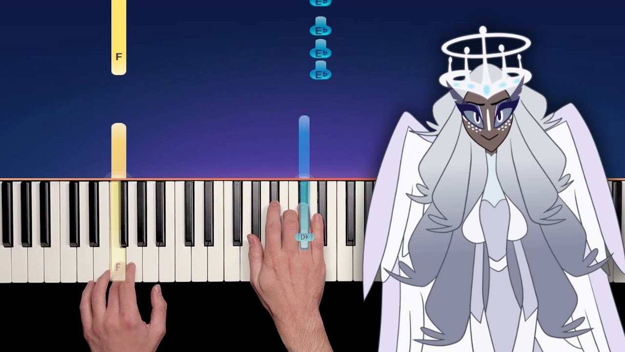 Hazbin Hotel S2 - Sera's Confession - Easy Piano Tutorial