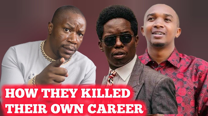 HOW KASMUEL MCOURE'S AND MORARA KEBASO KILLED THEIR CAREER COMPLETELY