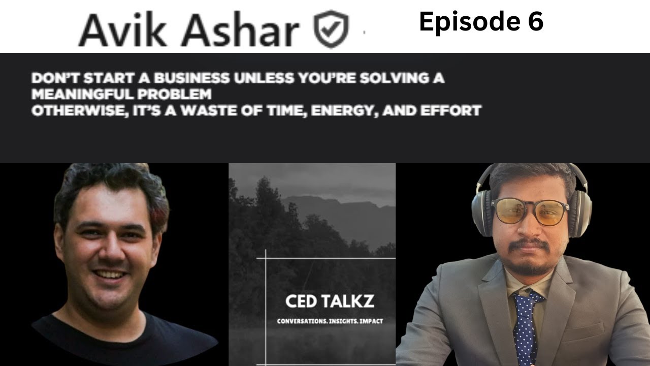 Ep 6: With India's Youngest Startup Investing Legend, Avik Ashar- Artha Venture Fund