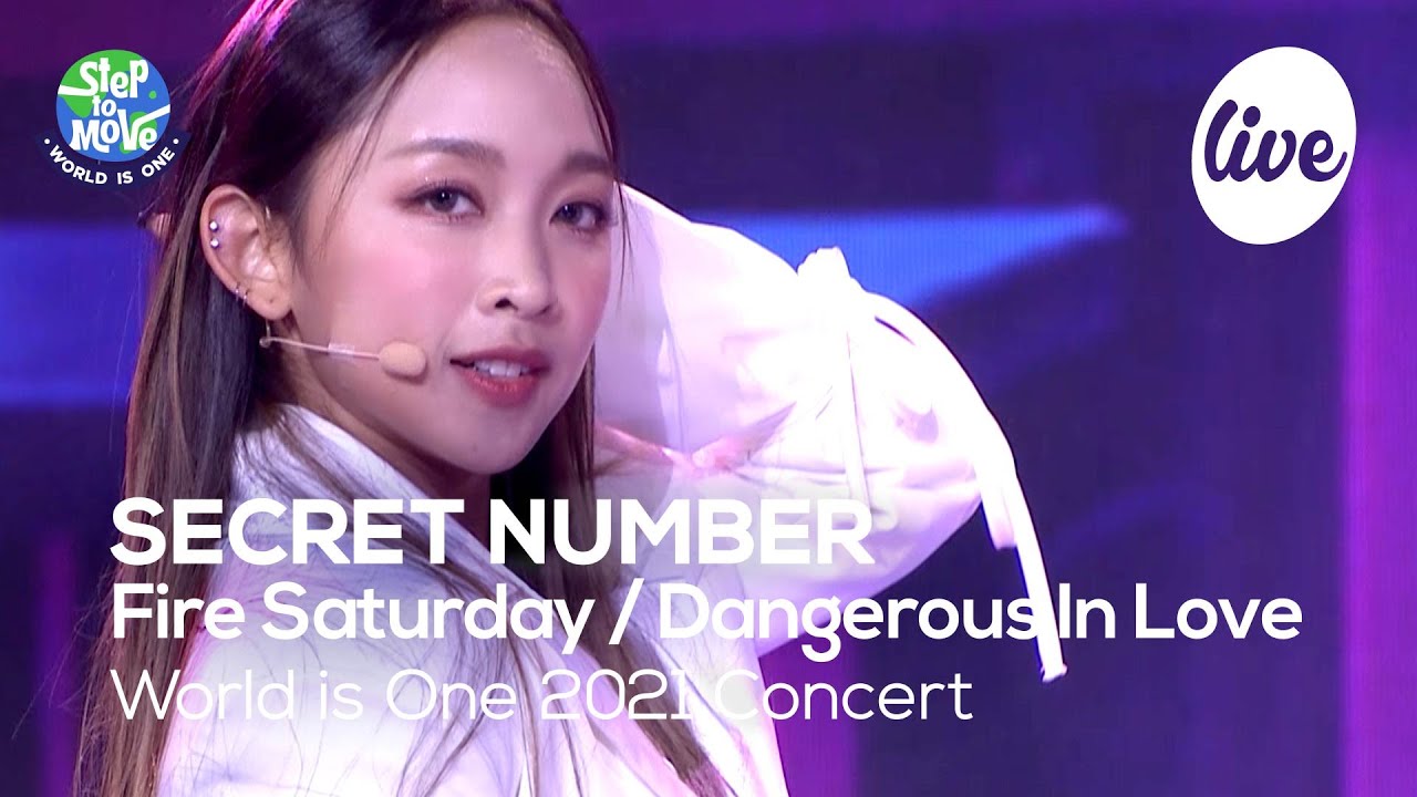 시크릿 넘버 (SECRET NUMBER) - 불토 , Dangerous In Love [World is One 2021 CONCERT - 화제의 무대 다시보기]