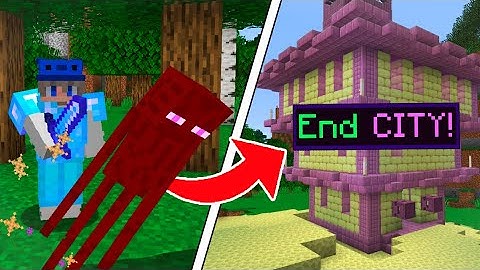 Minecraft, But Mobs Spawn OP Structures...