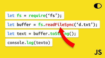 Javascript: Leer un fichero con readFileSync