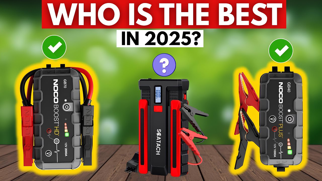 Dead Battery? ❌ Best Jump Starters 2025 Will Save You Anytime!