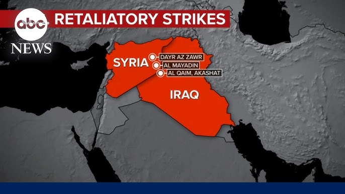 Us Launches Series Of Strikes Against Targets In Syria And Iraq
