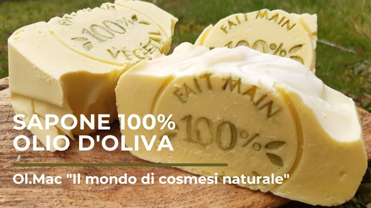 SAPONE ALL'OLIO D'OLIVA 100%  Ol.Mac 