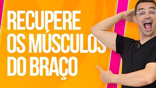 ⭐ Braços Durinhos FÁCIL 15 min | Musculação para Mulheres em Casa | Aurélio Alfieri