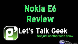 Nokia E6 Review