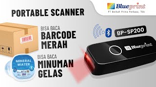 Portable Scanner Stock Opname Gudang Bisa Segala Permukaan Barcode. Blueprint SP200 | BPVID#245