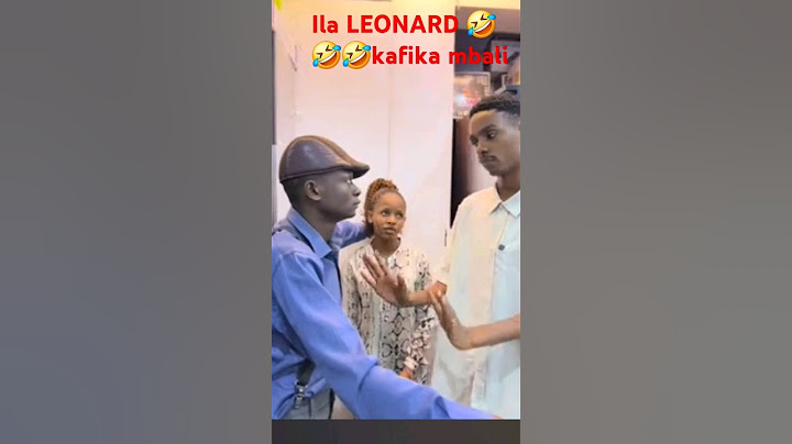 LEONARDO KATOA SIRI ZA FAMILIA🤣🤣🤣AKITONGOZA/NDARO NJOO UONE #viral #trending #funny #shorts #leonard