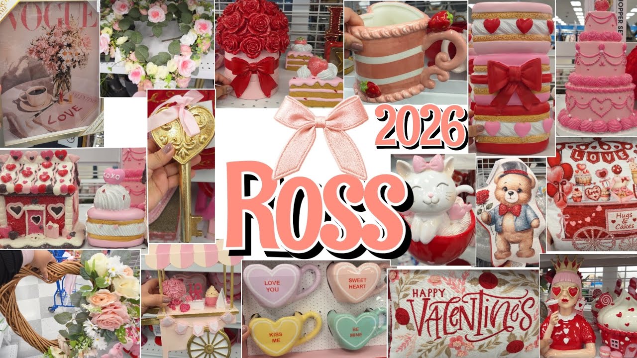 ☕️💌NEW ROSS SHOP WITH ME! 2026 VALENTINES DAY DECOR🩷🌿