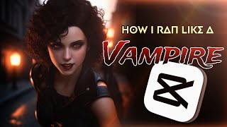 How I ran like a vampire 😉_full capcut tutorial screenshot 4