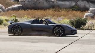 [Grand Theft Auto V] Porsche 918 Spyder handling showcase