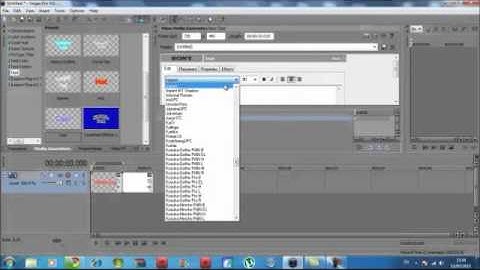 How To Make | A Fly By Text Intro |  Sony Vegas 9.0