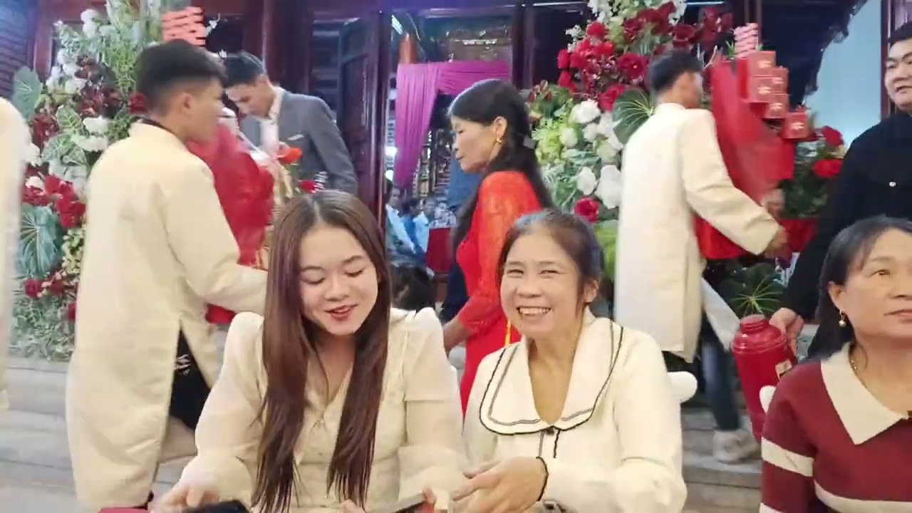 LỄ NẠP TÀI HAI CHÁU NGỌC NAM CÙNG THANH MÙI XÃ HOẰNG CHÂU TỈNH THANH HÓA